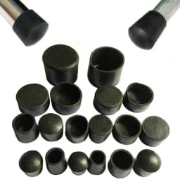 Rubber Round End Cap 4-76mm Silicone Rubber Chair Leg Caps Feet Pads Furniture Table Mat Silicone Anti Scratch Protector