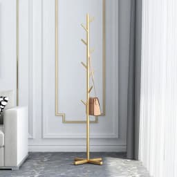 Marble household floor-standing clothes rack for bedroom, simple clothes rack, popular coat rack, clothing hanger, storage rack