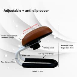 Praying Meditation Stool Adjustable Height Kneelers With Sponge Cushion Non-slip Leg Sleeve Portable Chair For Home Yoga Studio