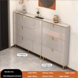 Entrance Doorway Shoe Cabinet Ultra Thin Hallway Display Storage Shoe Rack Organizer Design Armario De Zapatos Furniture Home