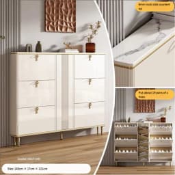 Entrance Doorway Shoe Cabinet Ultra Thin Hallway Display Storage Shoe Rack Organizer Design Armario De Zapatos Furniture Home