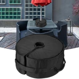 Heavy Duty Outdoor Umbrella Base Weight Sand Bag 90lbs Fillable Stabilizer for Cantilever Offset Patio Umbrellas Weights Sandbag