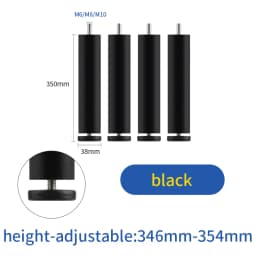 furniture height adjustment foot cabinet support feet M8 M6 M10 leveling sofa feet table feet fridge legs for washing machine