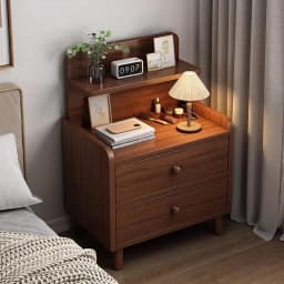 Bedside Table Small Mini Household Bedroom Bedside Storage Locker Small Cabinet Room with Bedside Floor