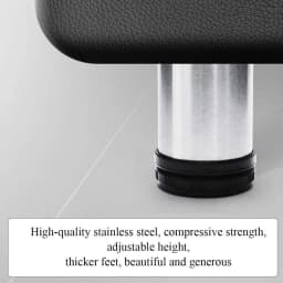 Metal Furniture Legs Adjustable Table Legs,4pcs Stainless Steel Kitchen Feet for Cabinet Furniture, Office Furniture,Sofa