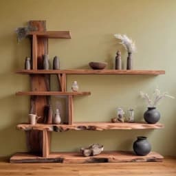 Elm Silent Wind Creative Multi-layer Desktop Bogu Shelf Shelf
