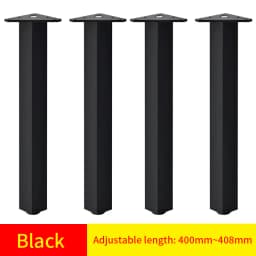 Adjustable Square Cabinet Feet Aluminum Furniture Feet Cabinet Feet Coffee Table Feet Pillar Bathroom Cabinet Support Feet