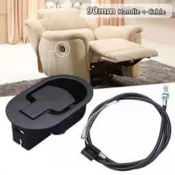 Metal Recliner Release Handle Sofa Chair Couch Release Lever Pull Handle for Glider Rocking Chair Recliner Repair Accessories