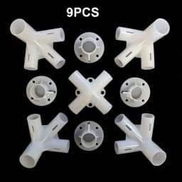 Spare Parts For 3x3m Gazebo Awning Tent Feet Corner Center Connector 25/19mm Tent Connector Parts Tent Outdoor Camping Accessori