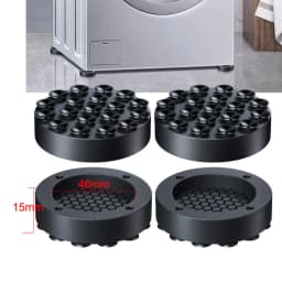 Anti Vibration Feet Pads Rubber Mat Slipstop Silent Universal Washing Machine Support Washer Washing Machine Foot Pads Protects