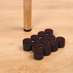 Felt Chair Leg Pads Floor Protectors Table Furniture Leg Feet Cover Caps Round 5mm Thick Anti Scratch Furniture Felt Pads