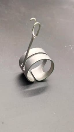 Cottle Nasal Retractor Double Prong Thumb Hooks