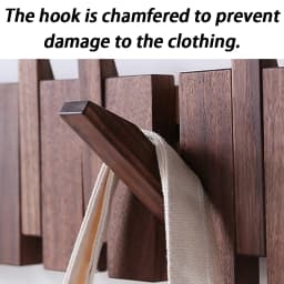 Creative Piano Keys Solid Wood Coat Racks Wall Mounted Clothes Storage Hangers Entrance Hall Clothing Organizer Hanging Hooks