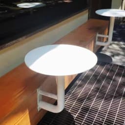 Commercial Internet Celebrity Card Table Wall Hanging Iron Art Milk Tea Shop Coffee Table Baking Dessert Shop Small Round Table