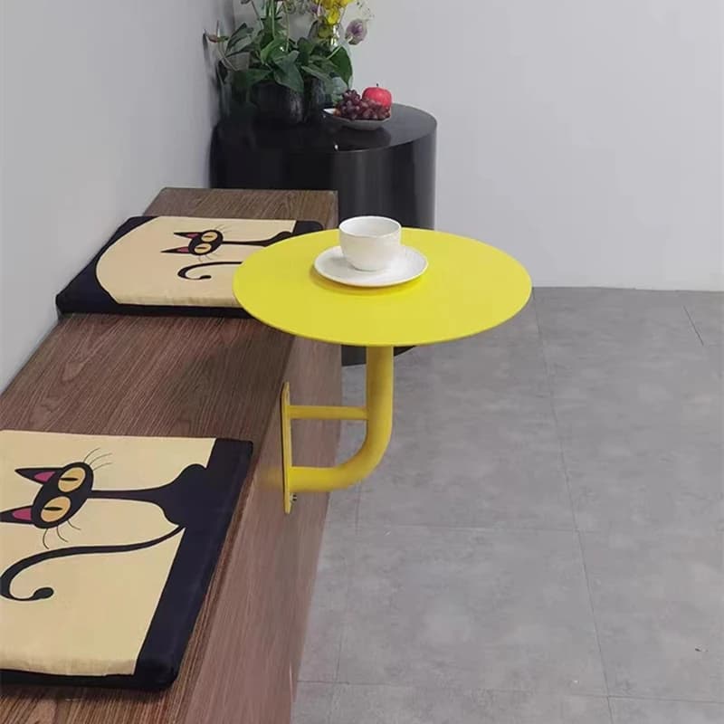 Commercial Internet Celebrity Card Table Wall Hanging Iron Art Milk Tea Shop Coffee Table Baking Dessert Shop Small Round Table