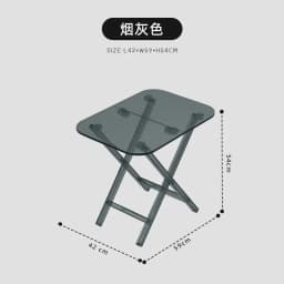 Nordic Creative Internet Celebrity Small Coffee Table Grid Acrylic Folding Table Transparent Small Household Corner Table