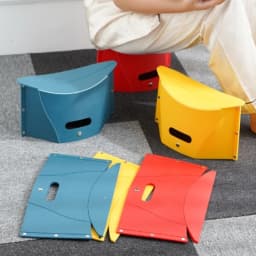 Multi Function Portable Folding Stool Non Slip Plastic Chair Outdoor Camping Fishing Card Folding Shrink Hand Basket Step Stool