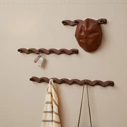 Solid Wood Coat Racks Dressing Rooms Clothes Hanger Creative Solid Hanging Organizer Wall Mounted Adhesive Furniture Supplies