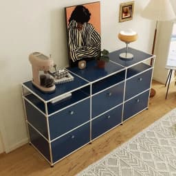 Living Room Sideboard Medieval Cabinets Storage Dining Modern Metal Stainless Steel Frame Wood Customizable Cabinet with Locker