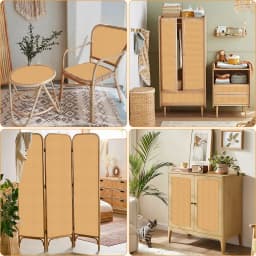 40-55cm Width Plastic Webbing Indonesian Rattan Roll Wall Decoration Furniture Repair Chair Table Durable