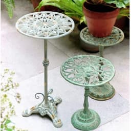 Vintage Do Old Stand for Flowers Iron Art Floor Plant Shelves Balcony Decoration Storage Shelf Stable Durable Indoor Gardening