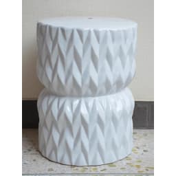 European silver ceramic drum porcelain shoe changing ceramic pier guzheng bathroom stool, ottoman ed
