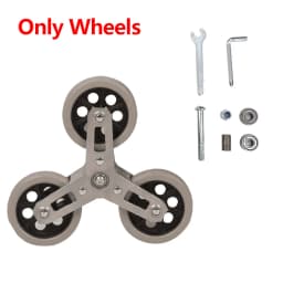 150kg Foldable Trolley Climbing Stairs Cart Fittings