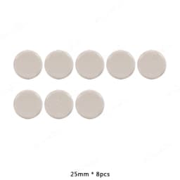 8pcs/lot Round Furniture Gliders Self Adhesive Teflon Sliders Sliding Block Table Chair Leg Mat Floor Protector Mover Pads 