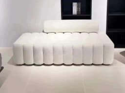 Nordic Living Room Sofa Footstool Light Luxury Upholstered Bench Bedroom Bed End Stool Creative Rectangular Shoe Changing Stool