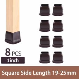 8PCS Upgraded Chair Leg Covers Silicone Anti-Slip Felt Furniture Feet Protectors from Scratches for Hardwood Floor Reduce Noise
