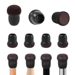 8PCS Upgraded Chair Leg Covers Silicone Anti-Slip Felt Furniture Feet Protectors from Scratches for Hardwood Floor Reduce Noise