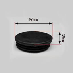 50/100pcs Oval Chair End Caps Tubing Plug Cap Furniture Oval Pads Silicone Chair Leg Cap for Desk Protector Leveling Feet System