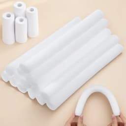 14pcs Sofa Fixing Bars White Foam Rods Gap Fillers Couch Slipcover Grips Furniture Tuck Sticks