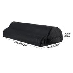 1pcs Memory Foam Office Foot Stool & Under Desk Footrest Leg Elevation Pillow for Gaming & Home Office