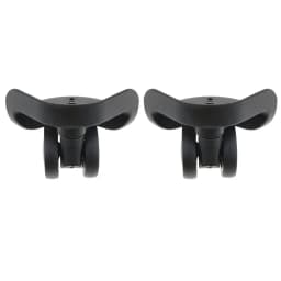 Couple of Mute Replacement Luggage Suitcase Wheels 360 Degree Swivel A58