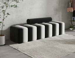 Modern porch Shoe Changing Stools Home Bench Nordic Living Room Furniture Light Luxury fabric Ottomans Clothing Store Sofa Stool