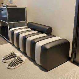 Modern porch Shoe Changing Stools Home Bench Nordic Living Room Furniture Light Luxury fabric Ottomans Clothing Store Sofa Stool