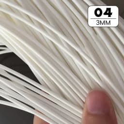 2.5/3Cm 500G Round Pe Rattan Plastic Synthetic Rattan Weaving Raw Material Knit Furniture Repair Chair Table Storage Basket Tool