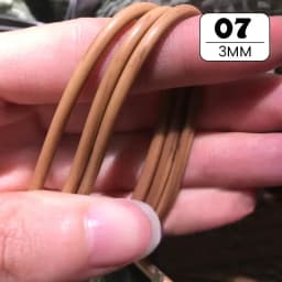 2.5/3Cm 500G Round Pe Rattan Plastic Synthetic Rattan Weaving Raw Material Knit Furniture Repair Chair Table Storage Basket Tool
