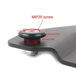 4Pcs Universal Motorcycle Tailbox Buckle Rear Luggage Bushing Trunk Bracket Quick Release Spacers Accessories
