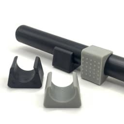 10Pcs 19mm Plastic Office Chair Leg Pads Covers U-type Tube Pipe Clamp Chair Leg Tip Protectors Feet Wrap Pads Floor Protection