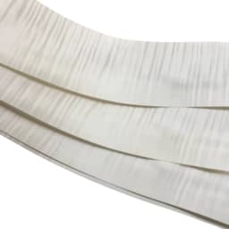 Length:2.5meters Width:140mm Thick:0.25mm Natural White Maple Horizontal Figured Wood Veneer DIY Guitar Furniture Decoration