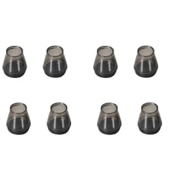 8pcs Silicone Chair Feet Cover TPR Non-Slip Round Chair Leg Caps with Felt Rubber Chair Feet Pads Feet Cap Bottom