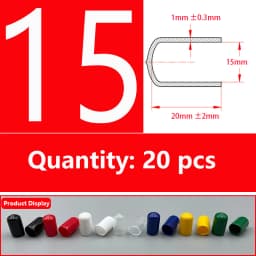 Rubber Cap Sleeve Soft Elasticity Silicone Protective Cover Sealing Plug Thread Protection Sleeve Black Red White Blue 1.5-24mm