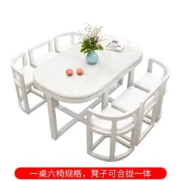 For Wooden Modern Dining Room 6 Chairs Eclectic Large Kitchen Console Table Chairs Chinese Mesas De Comedor Kitchen Furniture