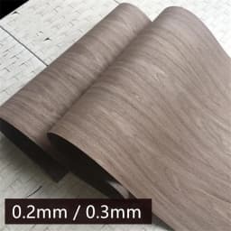 Technical Black Walnut Wood Veneer Engineering Veneer E.V. 55cm x 2.5m for decoration