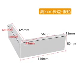 4pcs Metal Furniture Feet Hardware Feet Support Feet TV Cabinet Feet Kitchen Cabinet Feet Bedside Table Feet Coffee Table Feet