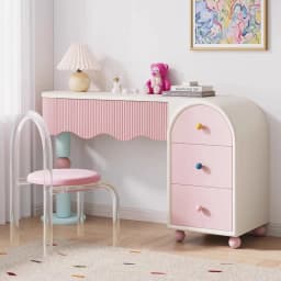 Wooden Simple Vanity Table Dest Drawer Modern Space Saving Makeup Vanity Desk Bedroom Europa Coiffeuse De Chambre Furniture Home