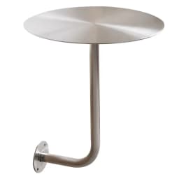 โInstagrammable Wall-Mounted Cafe Table Tea Shop Round Tables Metal Space-saving Dining Table Indoor Commercial Furniture