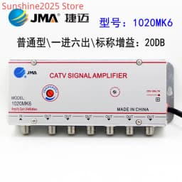 Home Cable TV Amplifier Analog Digital One-point Two-point Analog Enhanced Distributor Ground Wave Signal